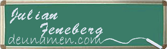 Julian Feneberg Visitenkarte